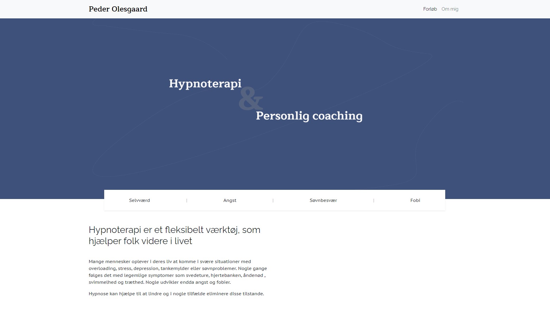 Thumbnail of Olesgaards new webpage